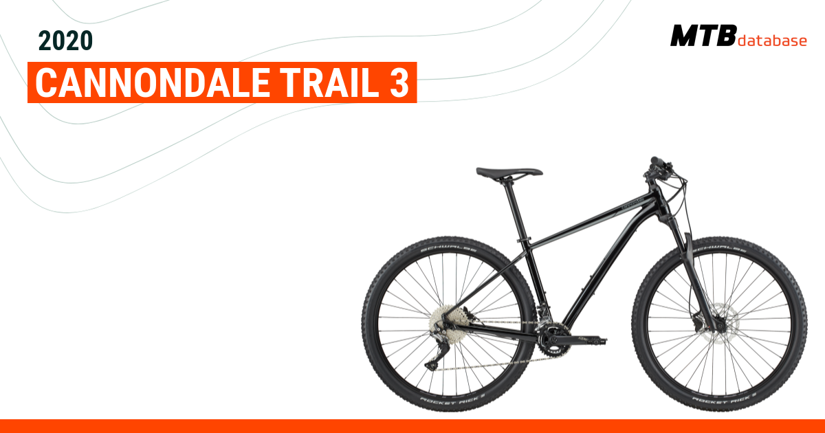 2020 Cannondale Trail 3 Specs Reviews Images Mountain Bike