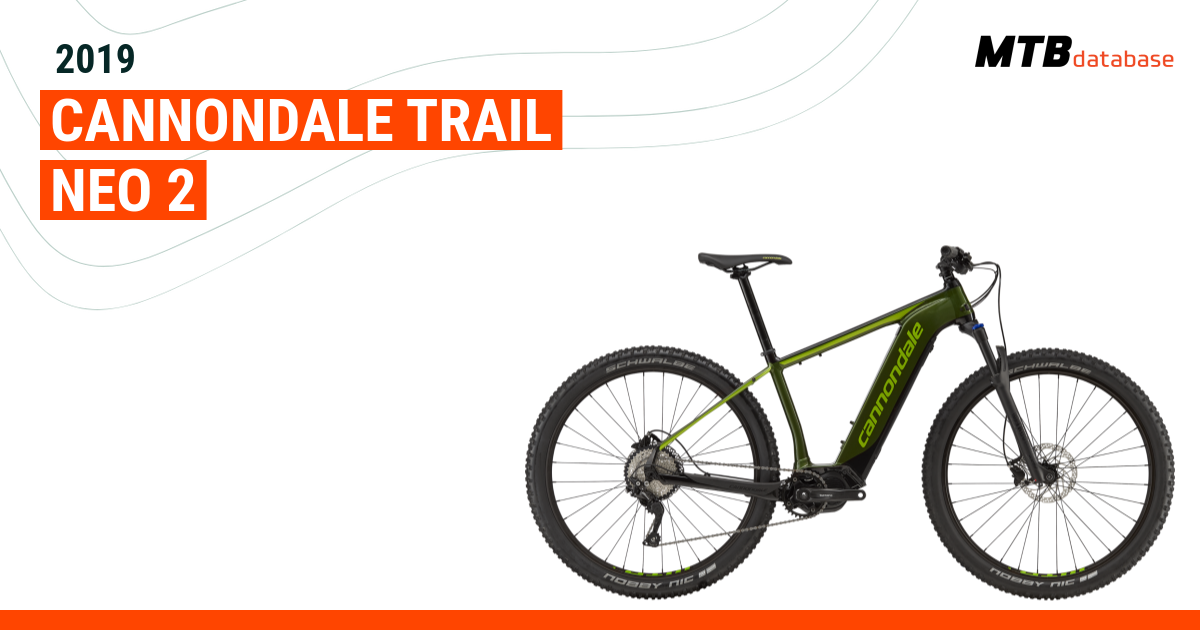 Cannondale trail neo 2 online 2021 electric mountain bike