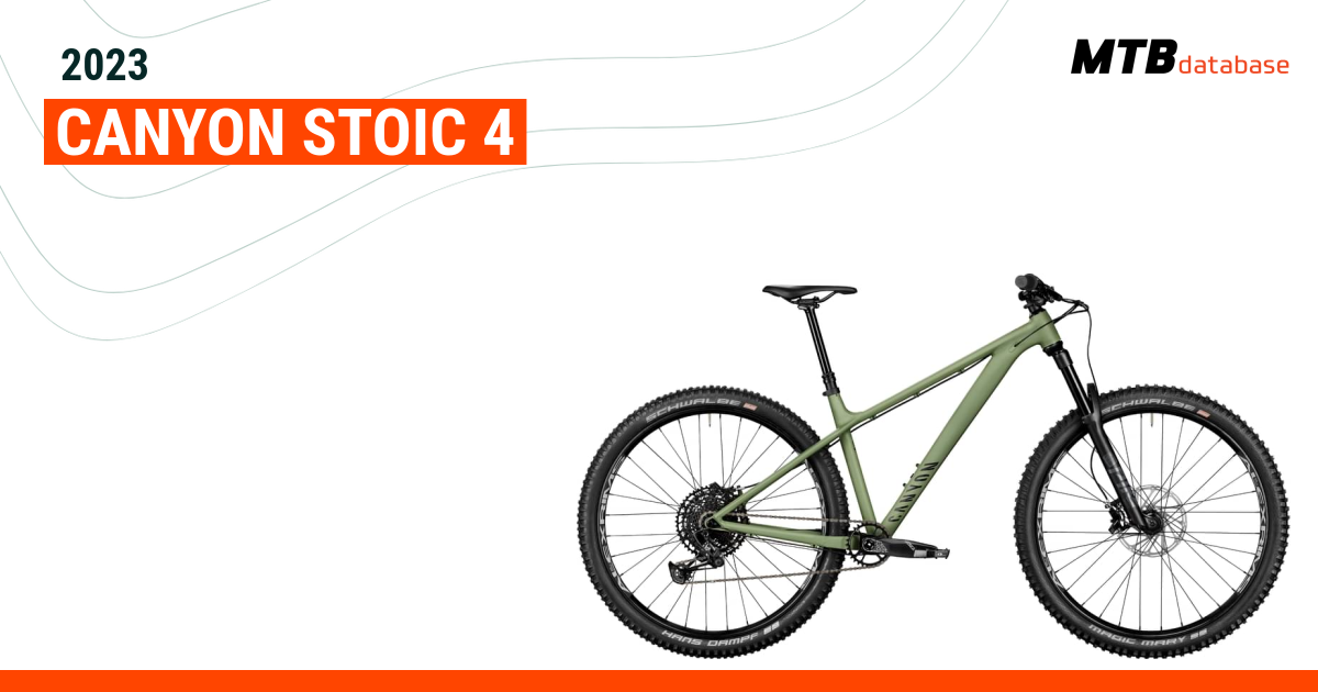 2023 Canyon Stoic 4 - Specs, Reviews, Images - Mountain Bike