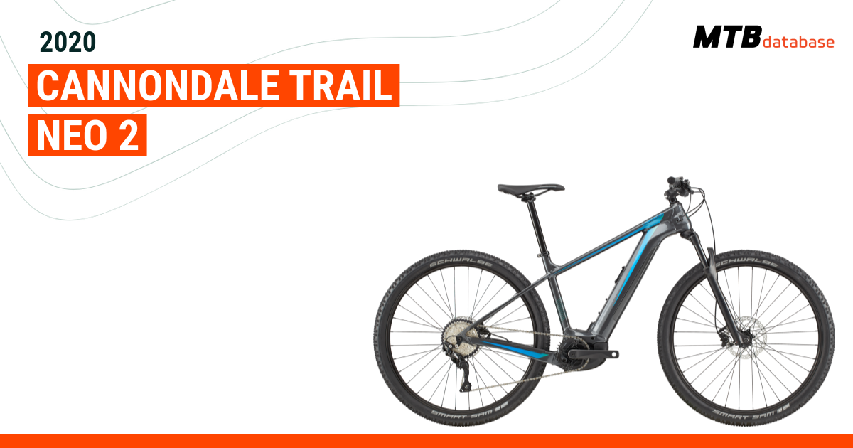 2020 Cannondale Trail Neo 2 Specs Reviews Images Mountain