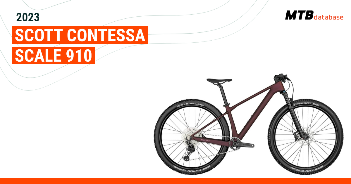 Scott contessa scale online 910 bike