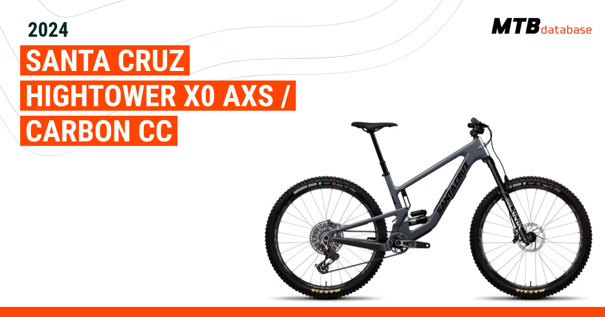 2024 Santa Cruz HIGHTOWER X0 AXS / Carbon CC Specs, Reviews, Images