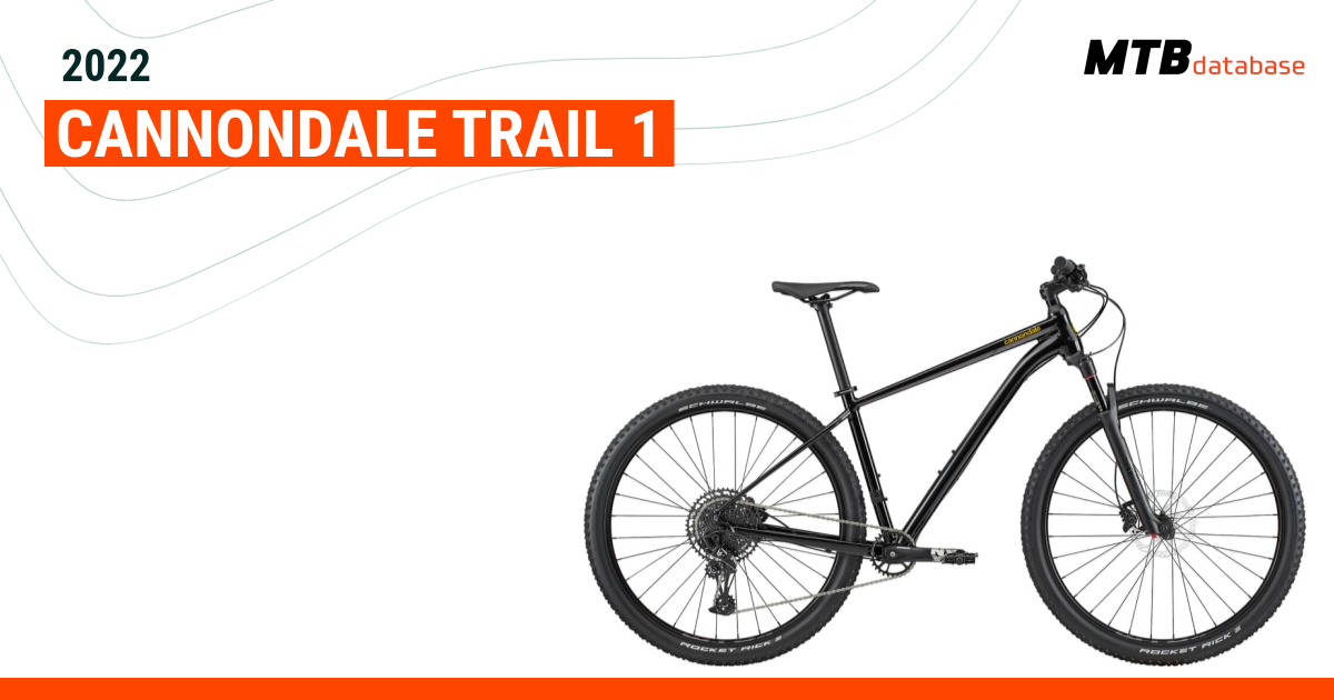 Cannondale trail 1 online xl