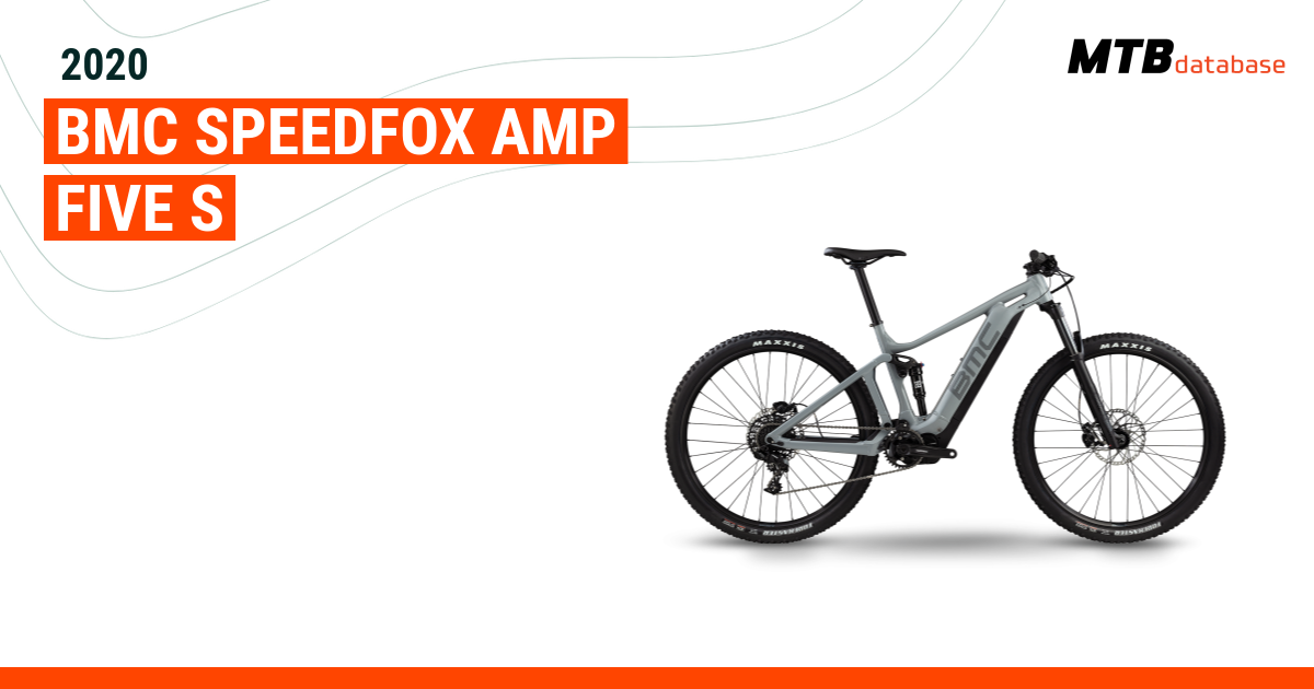 2020 BMC Speedfox AMP FIVE S Specs Reviews Images Mountain Bike Database