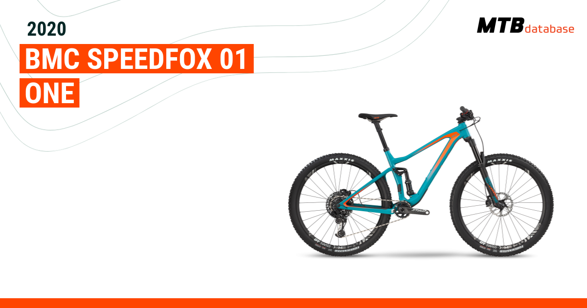 2020 BMC Speedfox 01 ONE Specs Reviews Images Mountain Bike