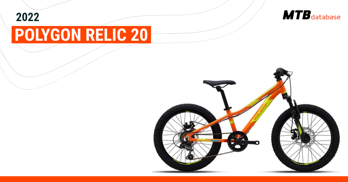 Polygon relic 20 discount inch kids mountain bike