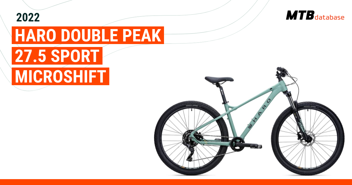 Haro double hotsell peak 27.5 sport