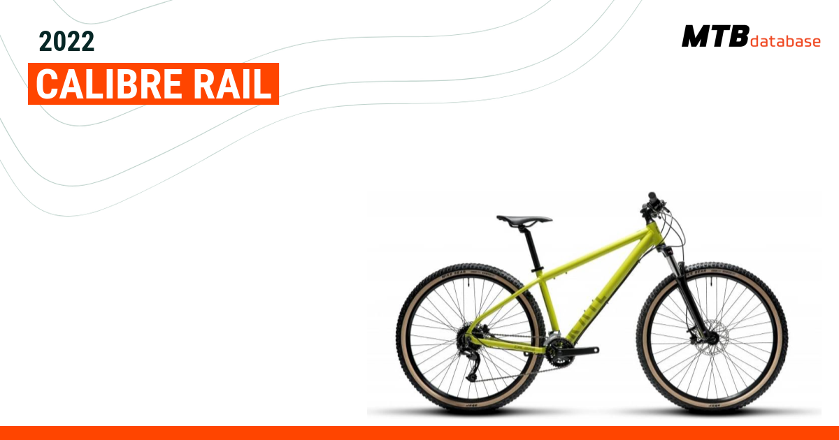 Calibre rail mountain outlet bike size guide