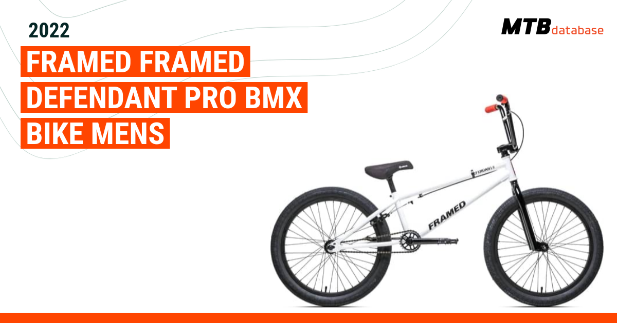 Framed defendant hot sale bmx bike