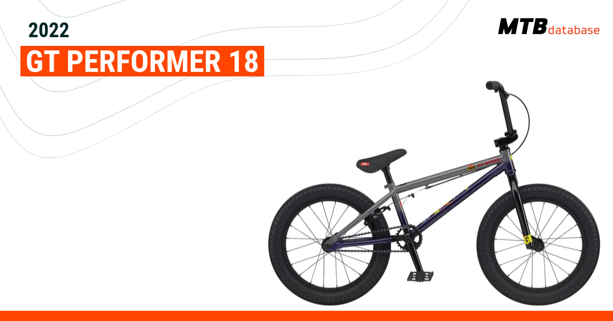 Gt performer bmx sales 18 inch