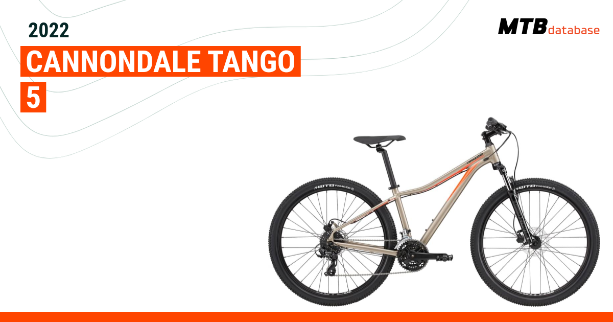 2022 Cannondale Tango 5 Specs Reviews Images Mountain Bike