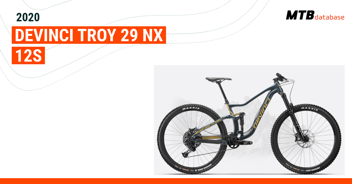 devinci troy 29 slx 12s evo complete mountain bike 2020