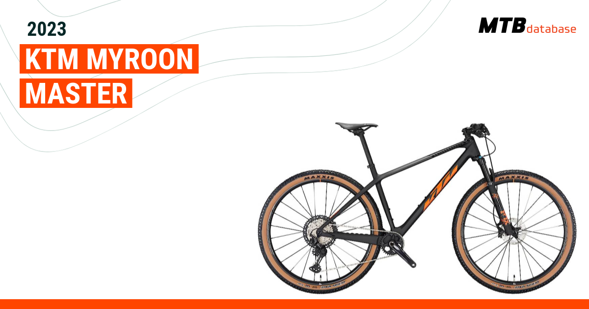 2023 KTM MYROON MASTER Specs Reviews Images Mountain Bike