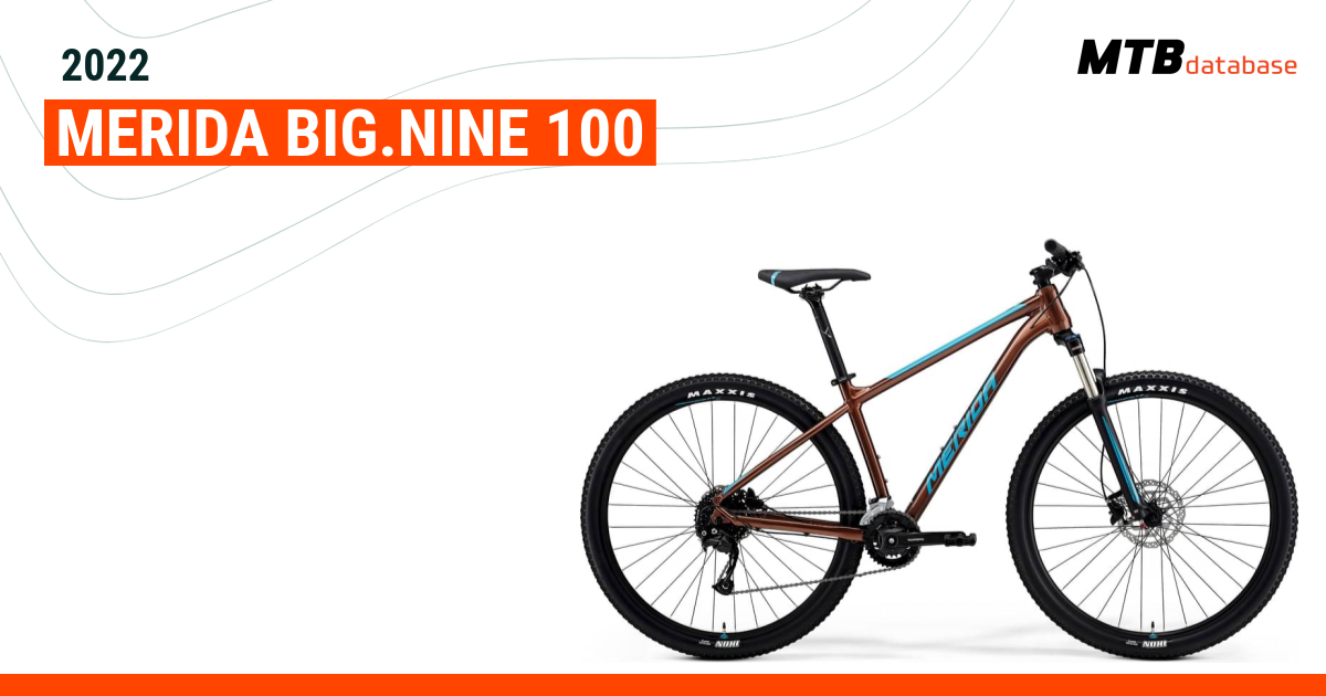 Merida big nine 100 specs hot sale