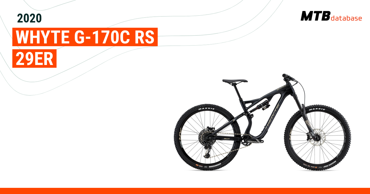 Whyte g170 deals c rs 2020