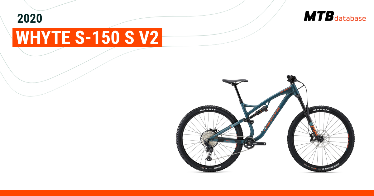 2020 Whyte S 150 S V2 Specs Reviews Images Mountain Bike