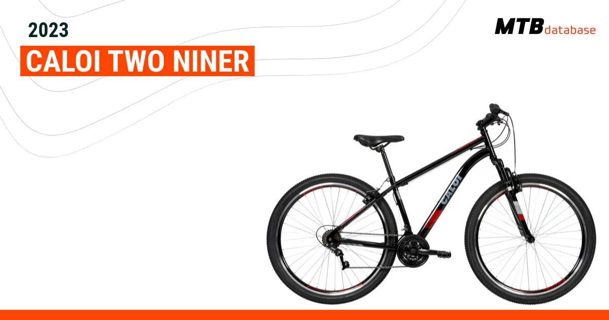 Mountain bike caloi discount two niner alloy