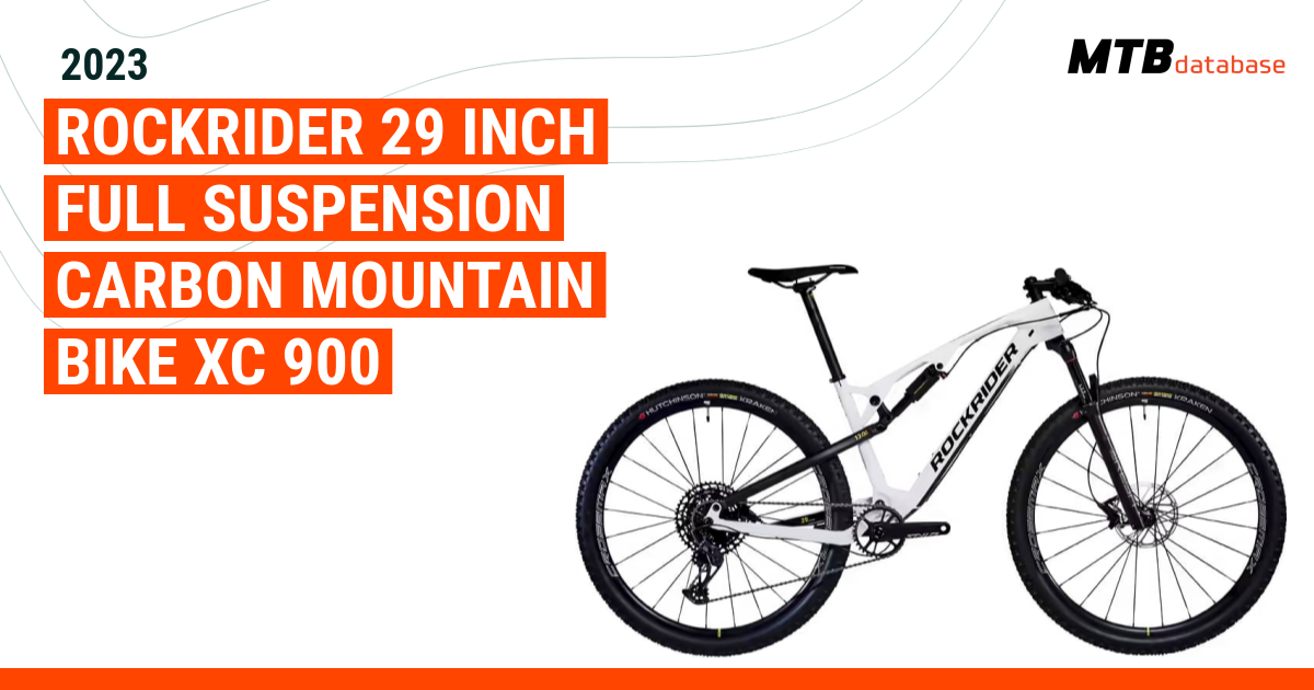 Rockrider st 900 discount full suspension review