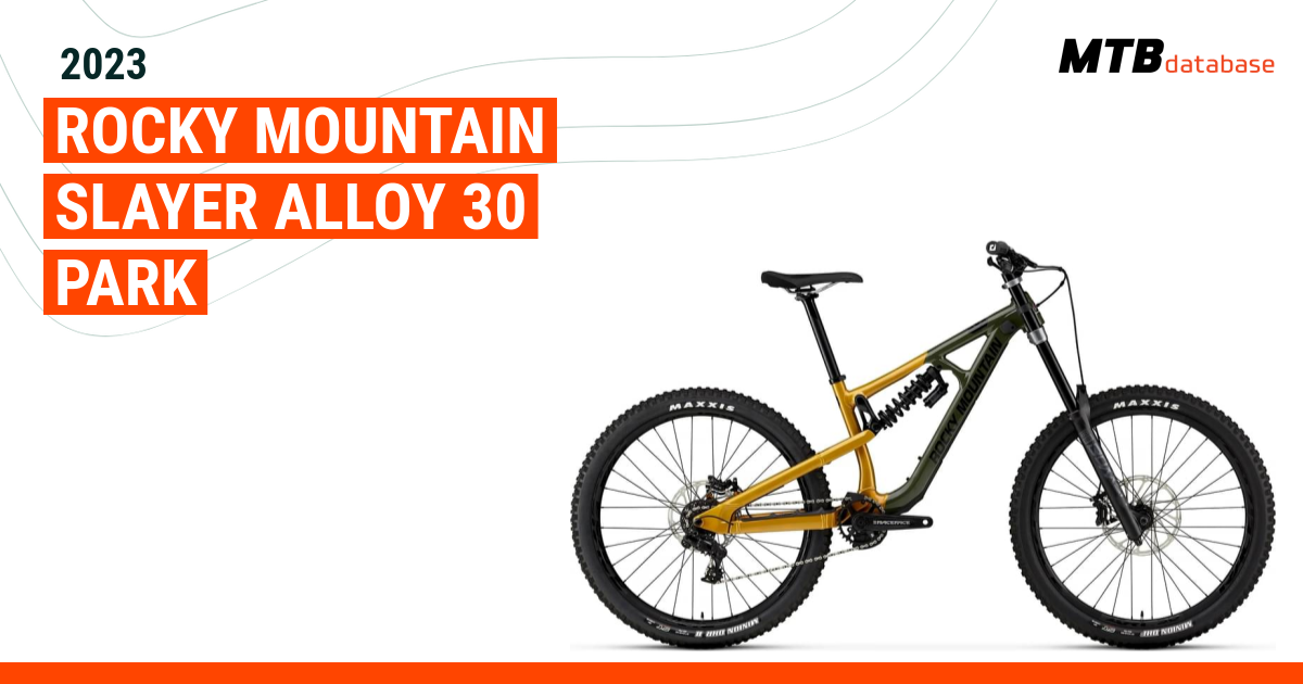 Rocky mountain best sale slayer alloy 30