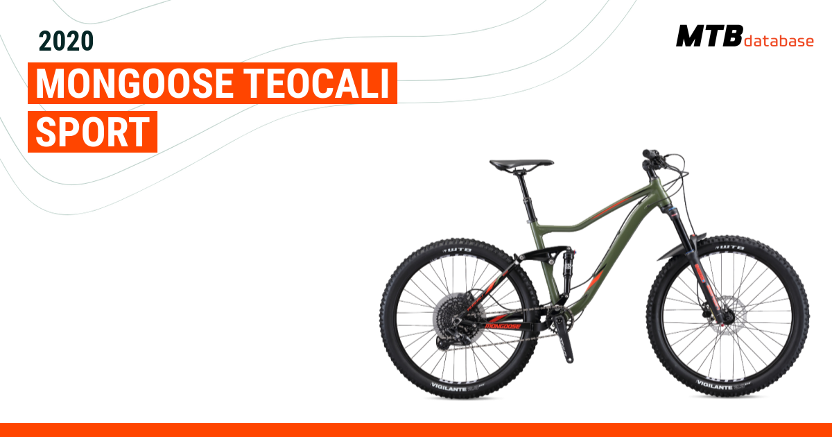 Mongoose teocali 2025 sport 2021