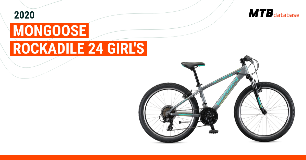 2020 Mongoose Rockadile 24 Girl s Specs Reviews Images