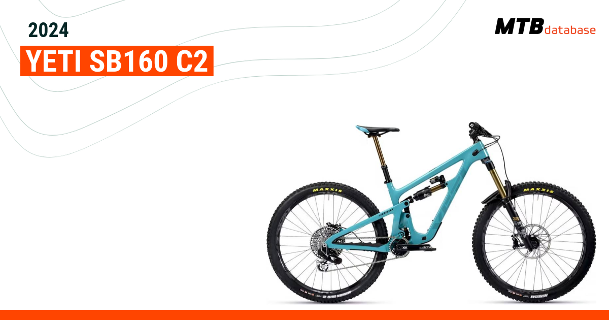 2024 Yeti SB160 C2 Specs Reviews Images Mountain Bike Database   122855