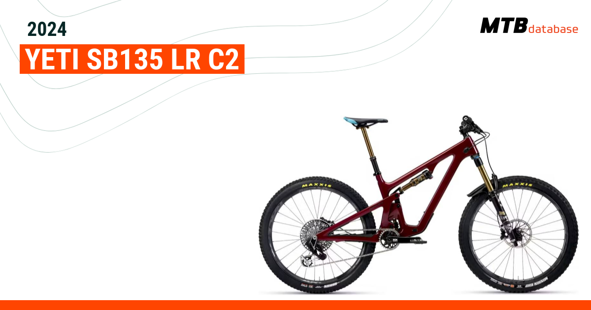 2024 Yeti SB135 LR C2 Specs Reviews Images Mountain Bike Database   123196