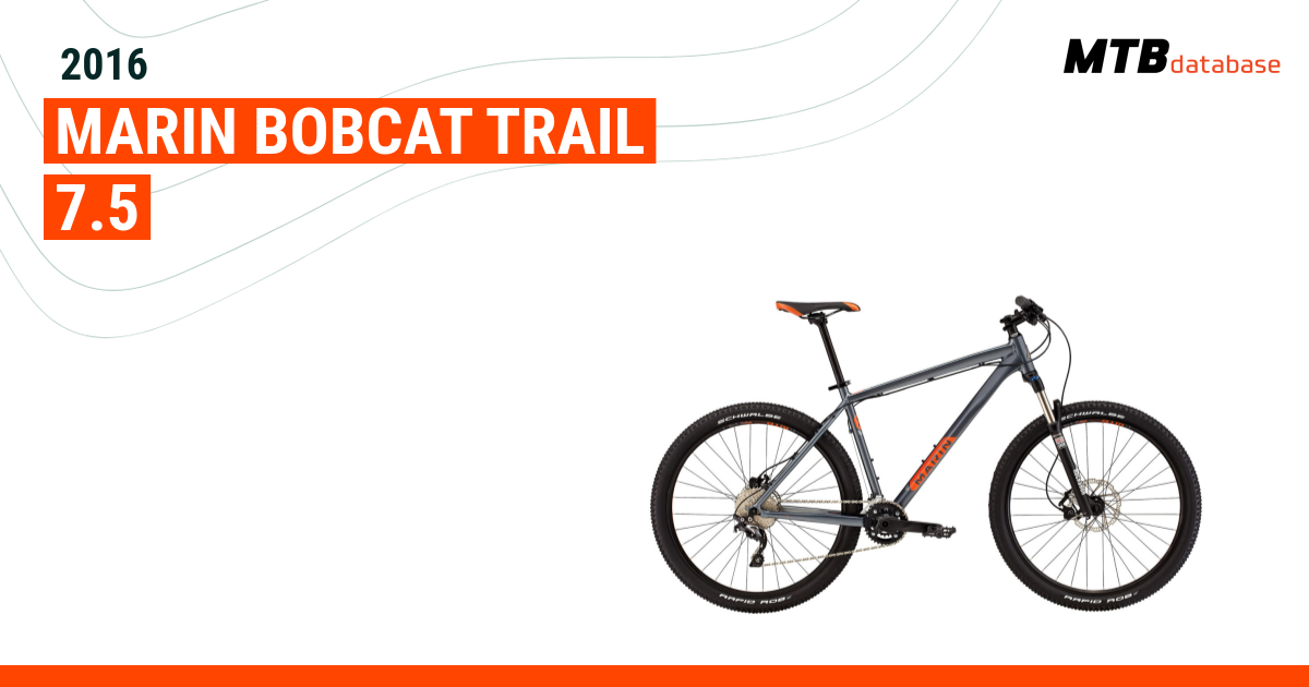 2016 Marin Bobcat Trail 7.5 Specs Reviews Images Mountain