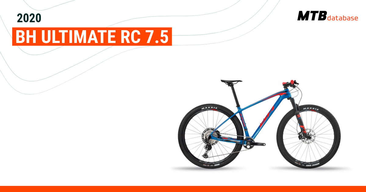 2020 BH ULTIMATE RC 7.5 Specs Reviews Images Mountain Bike