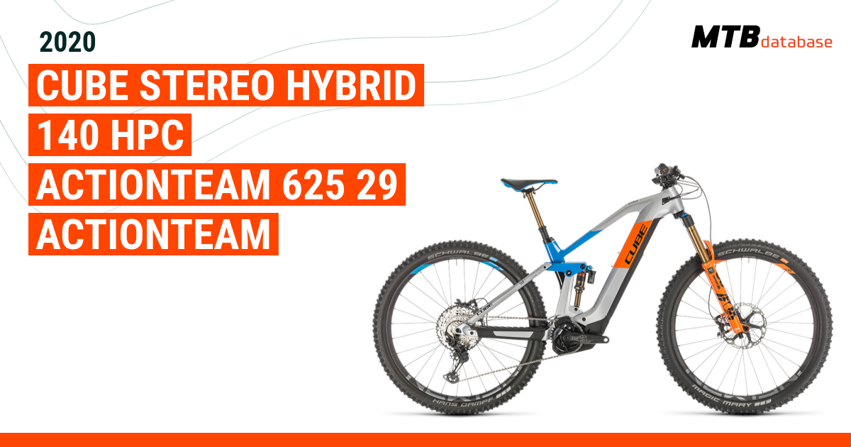 Cube stereo hybrid 140 best sale hpc actionteam 625 29 actionteam