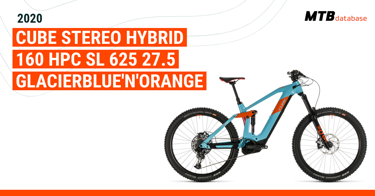 Cube stereo 160 e deals bike 2020