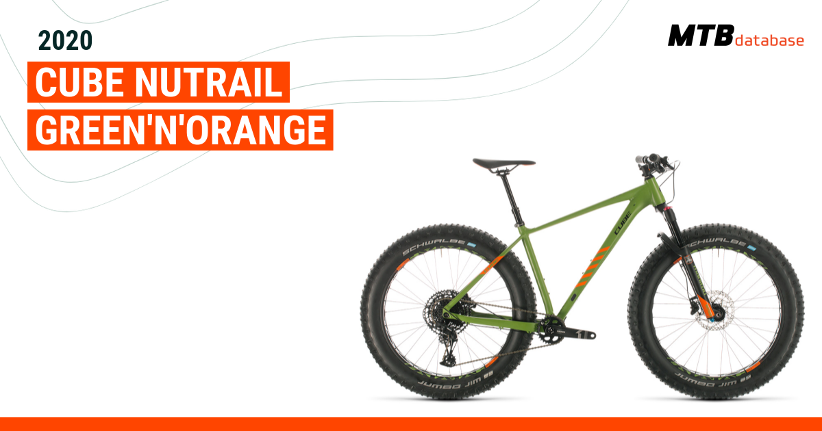 Cube nutrail fat online bike