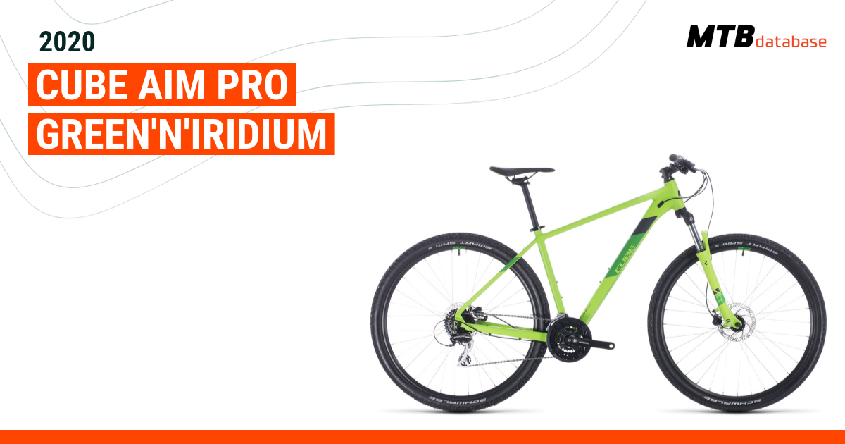 Cube aim pro green ́n sales ́iridium 2020