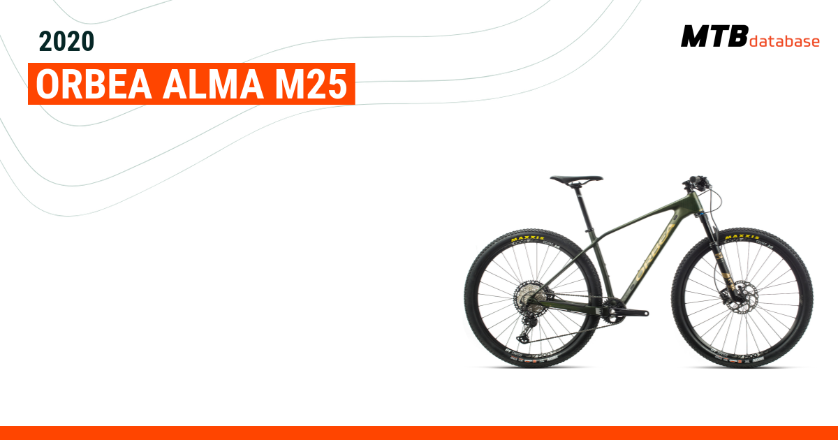 2020 Orbea ALMA M25 Specs Reviews Images Mountain Bike Database