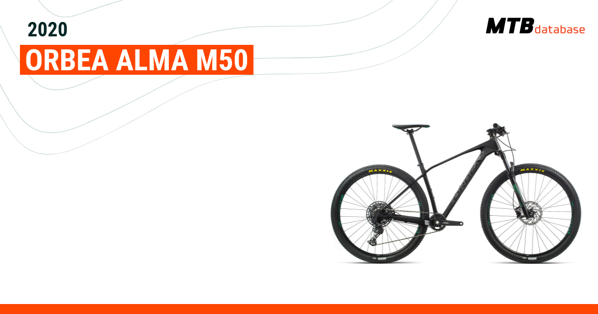 2020 Orbea ALMA M50 Specs Reviews Images Mountain Bike Database