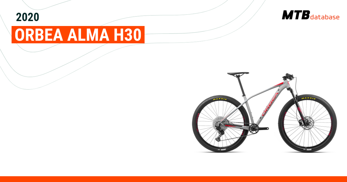 2020 Orbea ALMA H30 Specs Reviews Images Mountain Bike Database