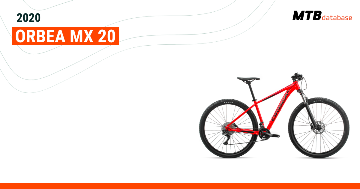 Orbea mx 20 discount team disc weight