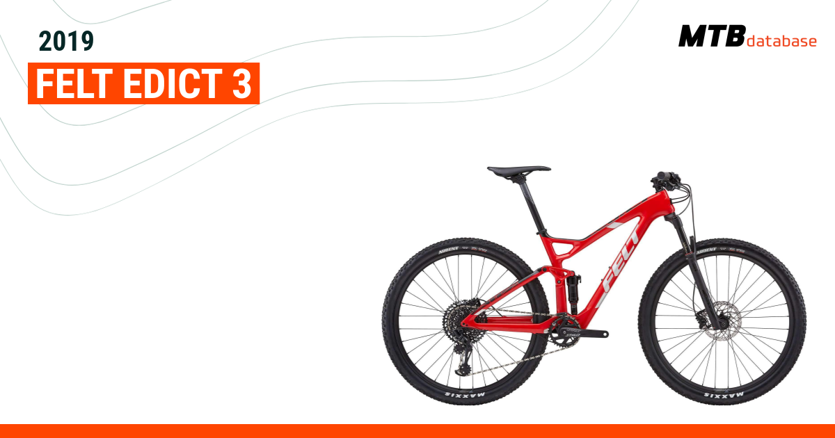 Felt edict 3 best sale full suspension bike 2019