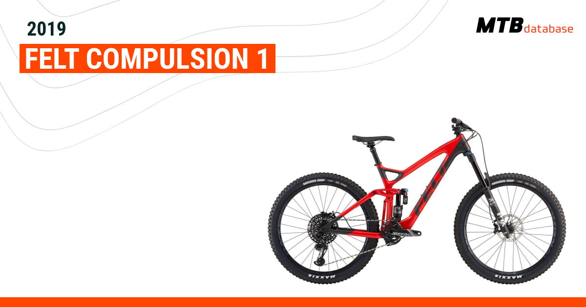 2019 Felt COMPULSION 1 Specs Reviews Images Mountain Bike