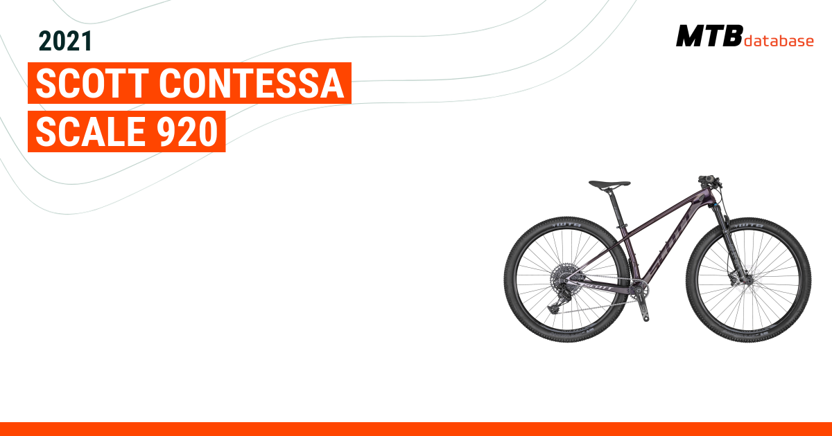 Scott contessa discount scale 920 bike