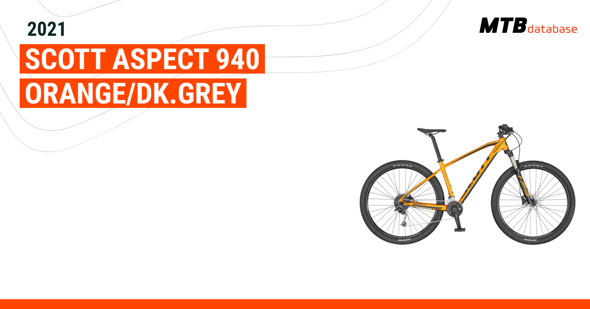 Scott aspect best sale 940 orange 2021