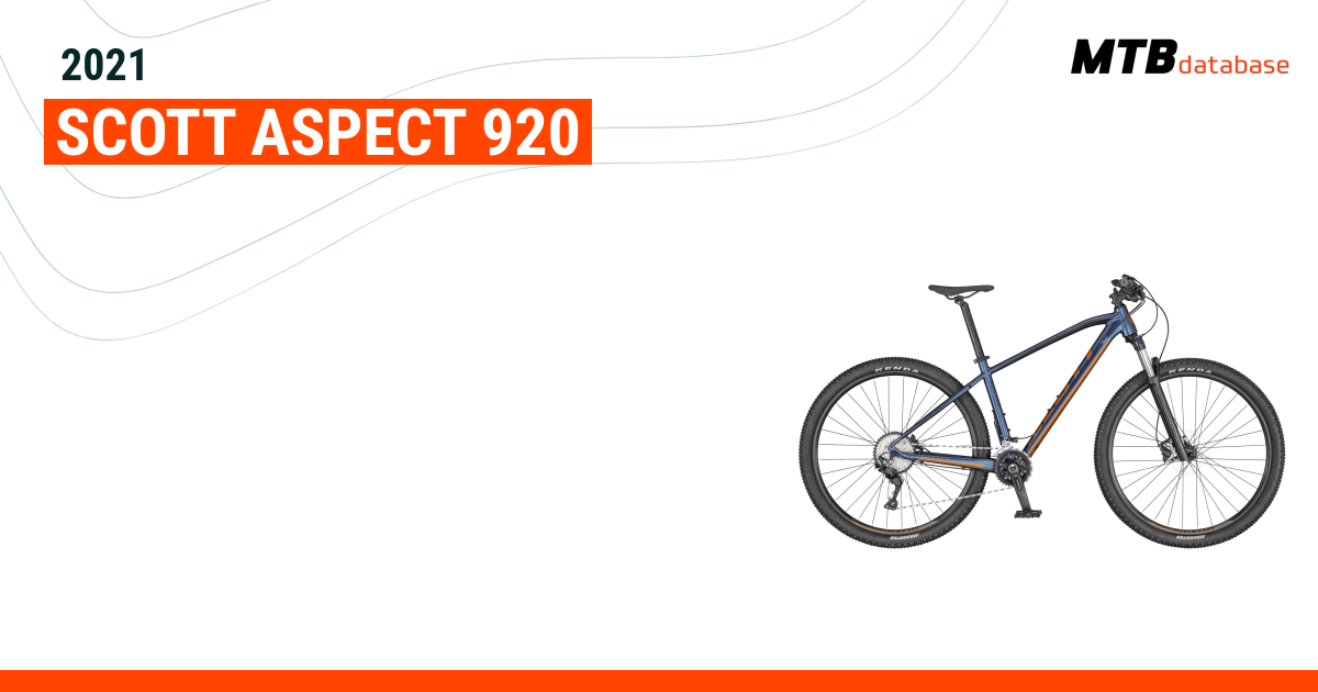 Aspect 920 best sale scott 2021