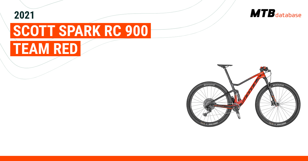 Scott spark best sale rc 900 red