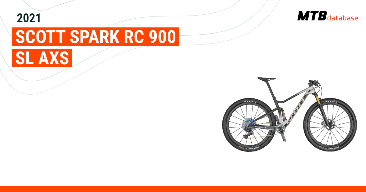 Scott spark rc 900 best sale sl axs bike 2021