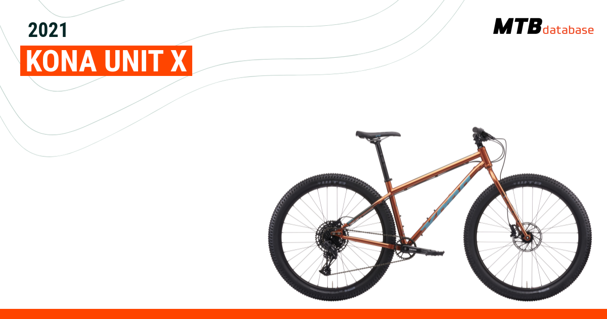 2021 Kona Unit X Specs Reviews Images Mountain Bike Database