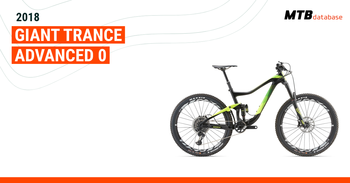 Giant trance advanced 2024 0 2018 review