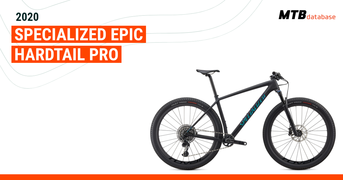 Specialized epic hardtail on sale pro 2020