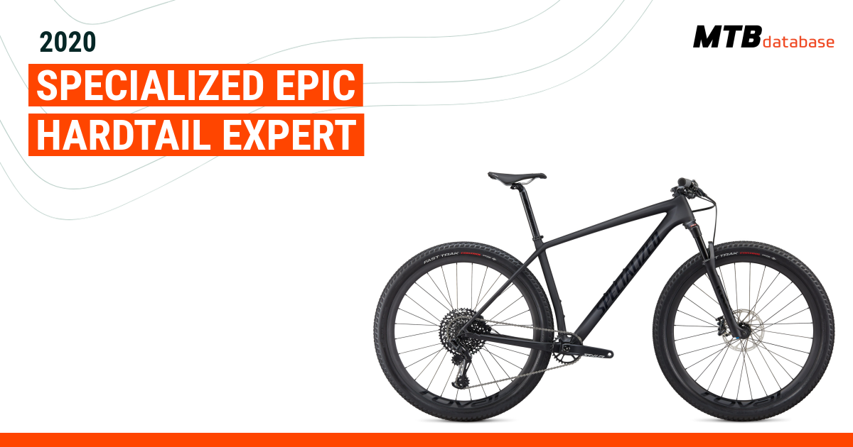 Specialized epic best sale hardtail expert 2020