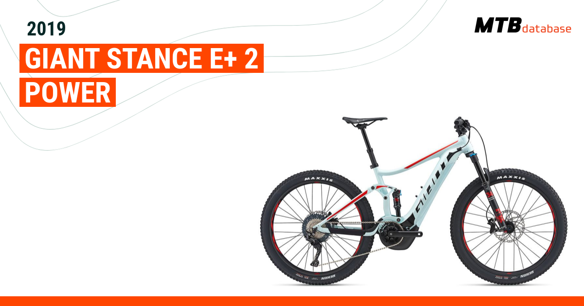 Giant stance e 2 store power 2019