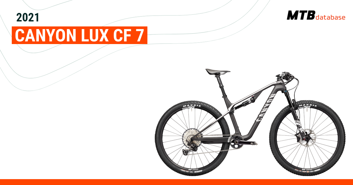 2021 Canyon Lux CF 7 Specs Reviews Images Mountain Bike Database